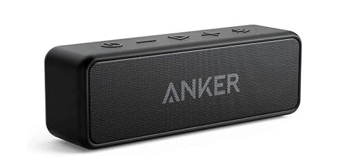 Anker Soundcore 2 Portable Bluetooth, Waterproof Speaker with Stereo Sound