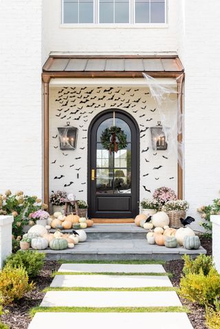 halloween front porch decor