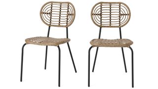 best outdoor furniture woven outdoor dining chairs