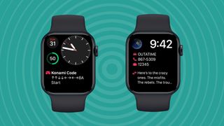 cheatsheet on apple watch