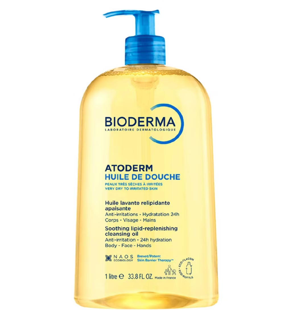 Bioderma body oil wash