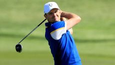 Justin Roes at the 2018 Ryder Cup at Le Golf National