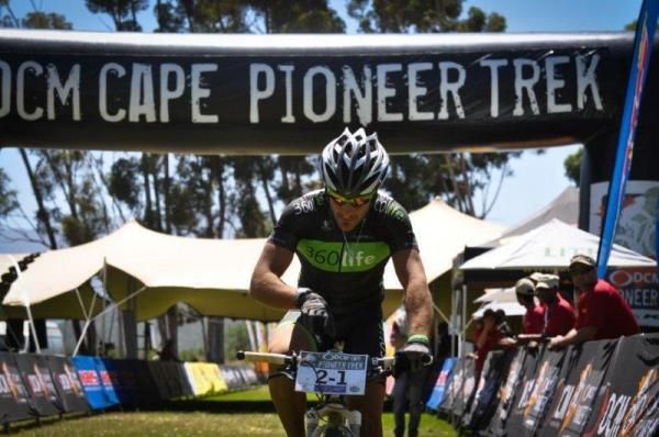 Kevin Evans finishes stage 1