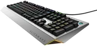 Alienware Pro Gaming Keyboard AW768, gaming keyboard on a white background