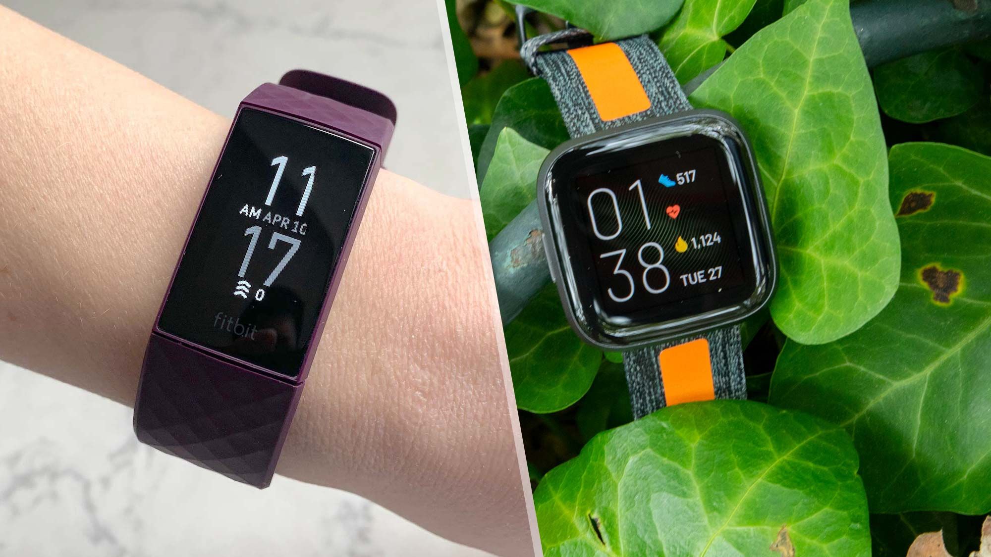 smartwatch fitbit inspire vs fitbit charge