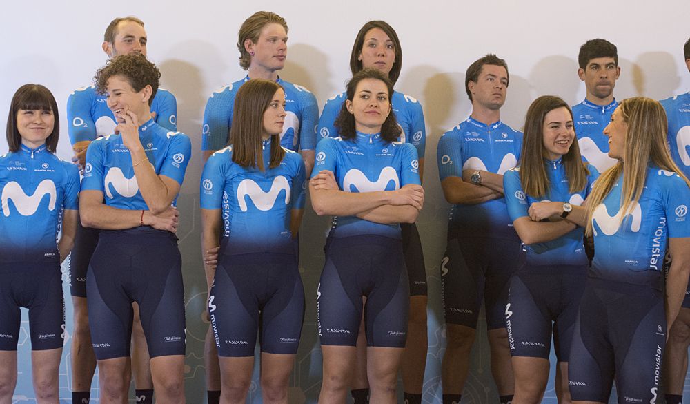Movistar Team presented their new UCI women's team for 2018
