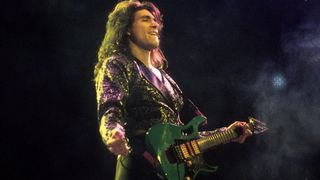 Steve Vai live onstage in 1986