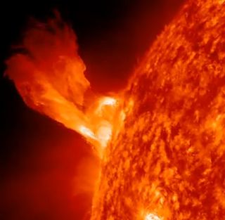 Sun eruption of Dec. 31, 2012 as seen by NASA's Solar Dynamics Observatory