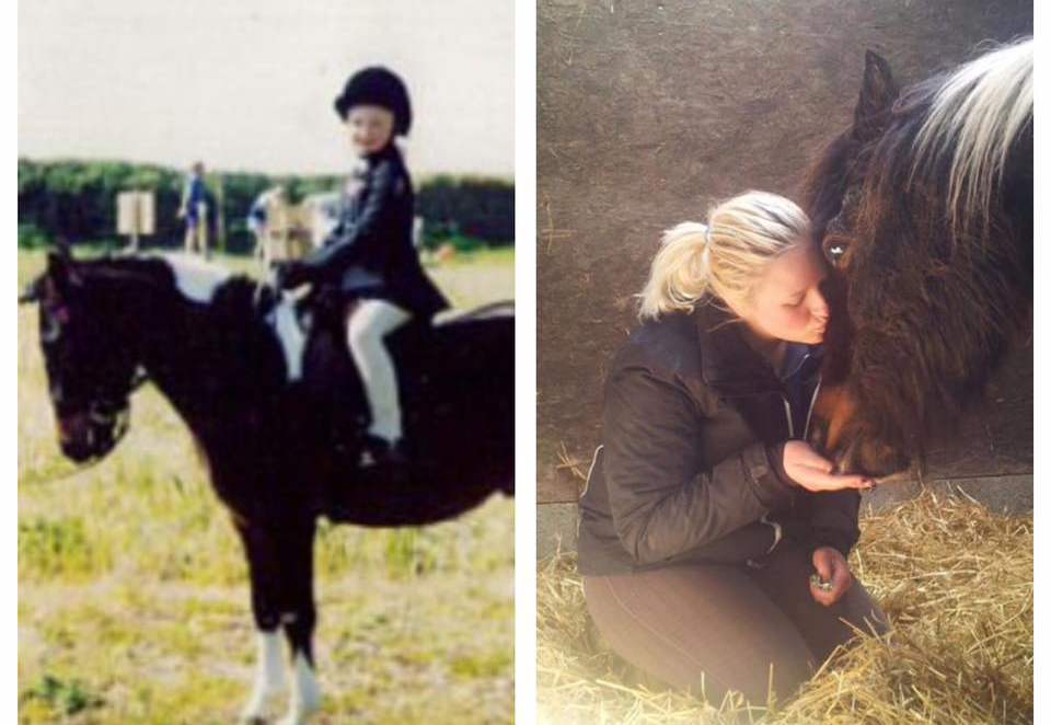 &lsquo;Unfortunately I can&rsquo;t find the younger pictures of us&hellip; I had him from a yearling and I was six months old and sadly lost him at 28 last year.&rsquo; &mdash; Rowanne Treanor
