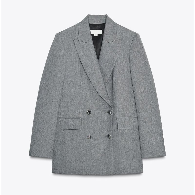 Zara , Double Breasted Blazer 