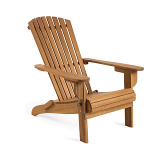 picture of VonHaus Folding Adirondack Chair 