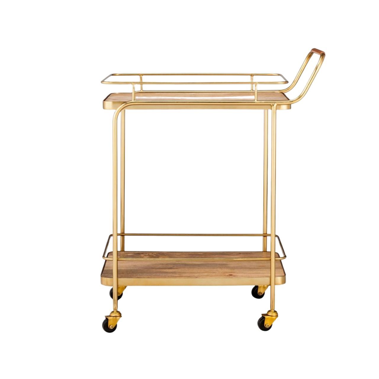 Gerobak besi, kayu dan kulit batangan