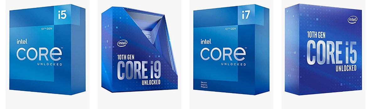 Intel CPUs on sale for Black Friday