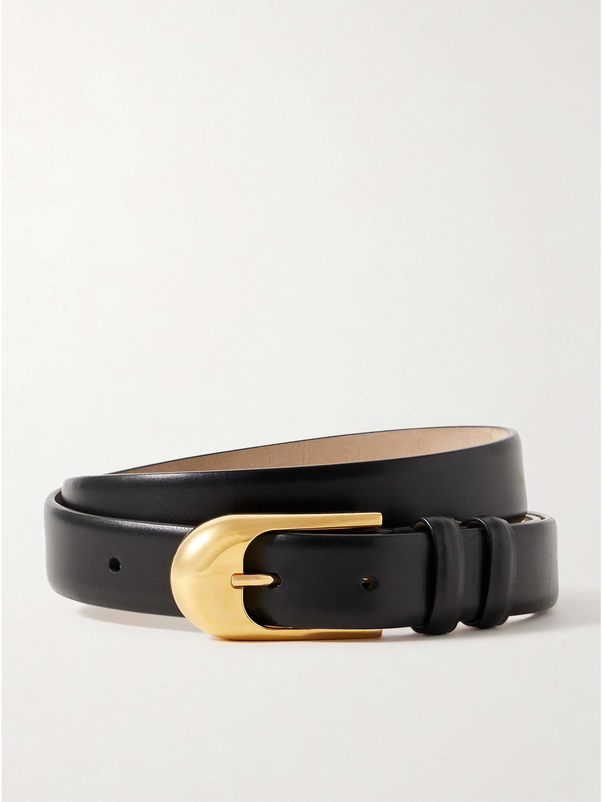 Dome Leather Belt