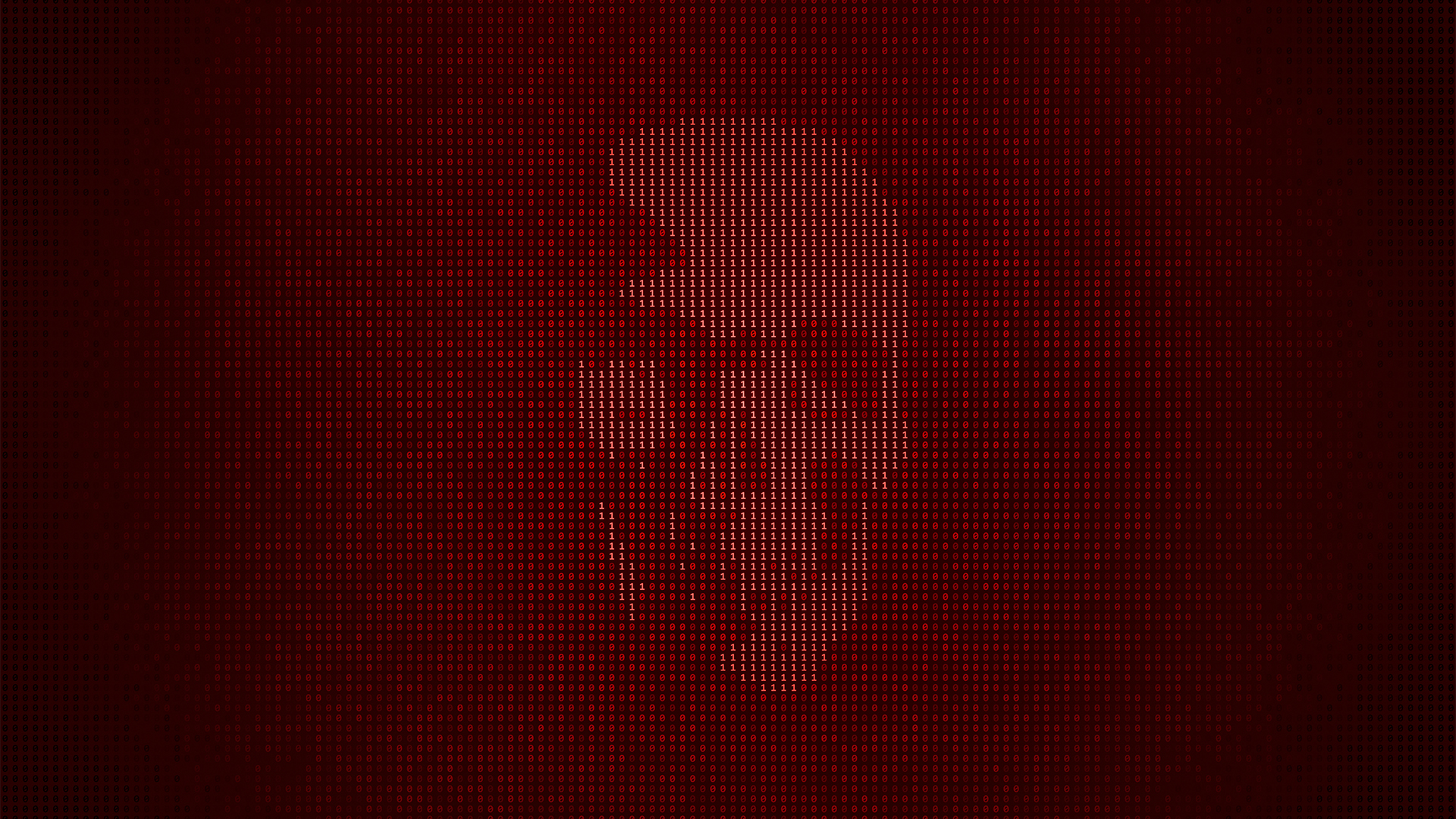 Concept image symbolizing living off the land attacks showing a faint skull symbol blending into computer source code.