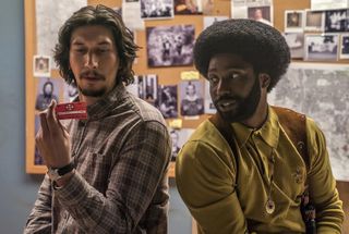 adam driver and john david washington in blackkklansman