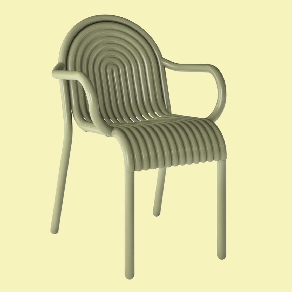 Tom Dixon, Groove Outdoor Dining Armchair
