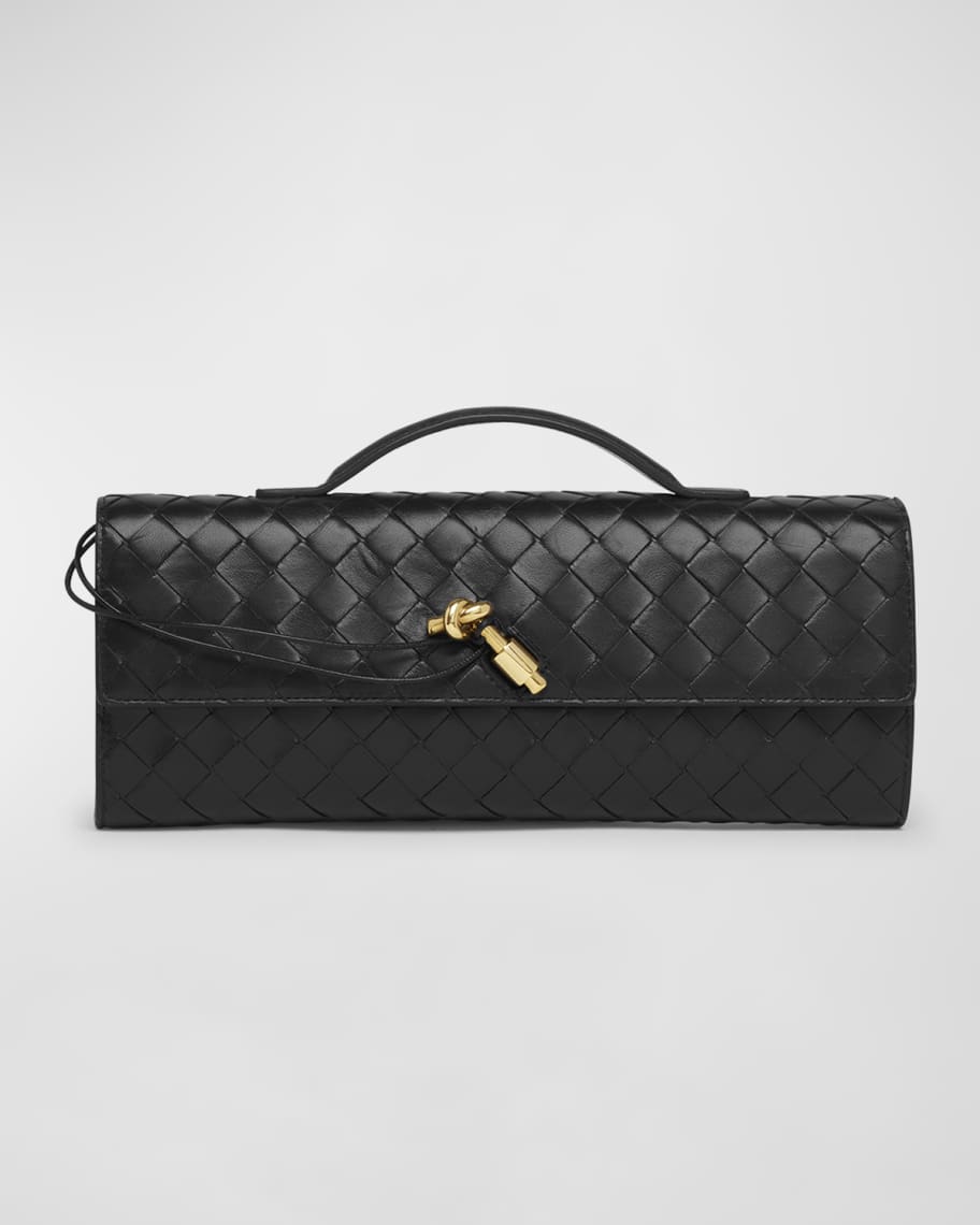 Long Andiamo Clutch Bag With Handle