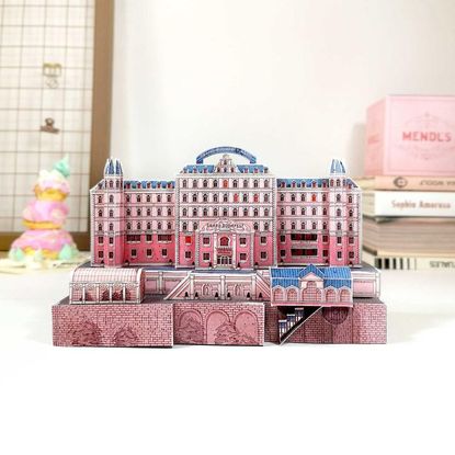 Grand Budapest Hotel Paper Model 