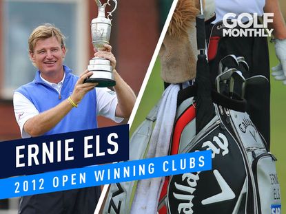 Ernie Els 2012 Open Winning Clubs