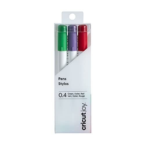 Joy Fine Point Pens 0.4 Red Green Violet