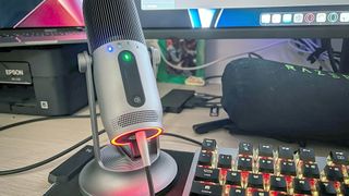 Image of the Thronmax MDril One Pro in use.