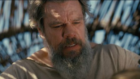 Matt Damon as Odysseus in The Odyssey