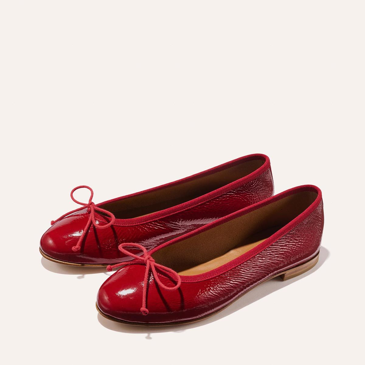 The Demi - Berry Crinkle Patent