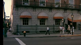 The exterior of Cheers on the show