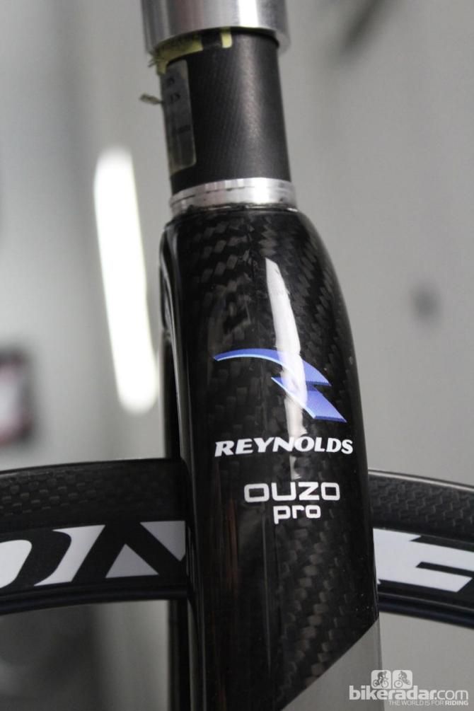 Reynolds' history with carbon goes back to the old Ouzo Pro fork