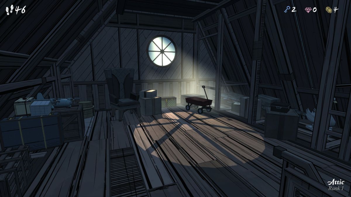 A room in a mansion