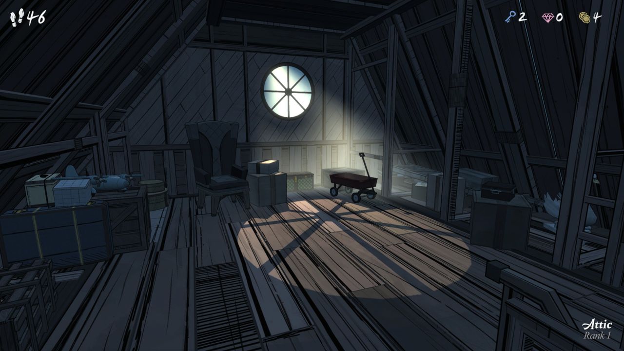 A room in a mansion