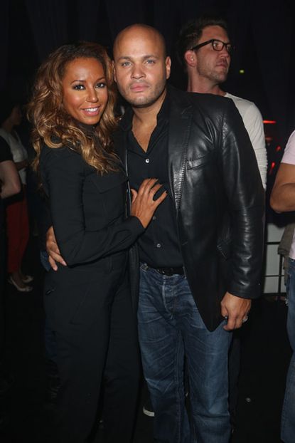 Mel B and Stephen Belafonte at the London 2012 Olympics