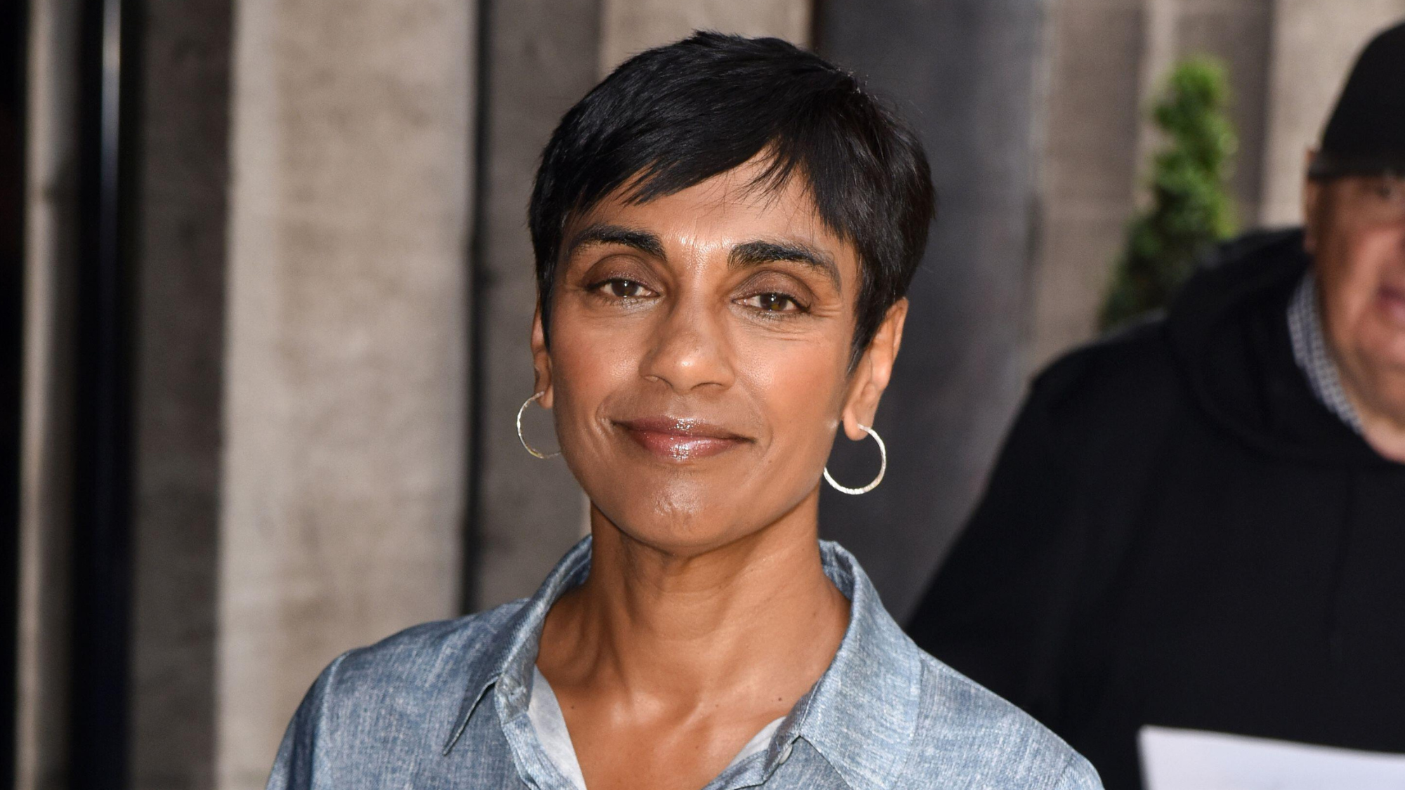 Reeta Chakrabarti smiles into the camera