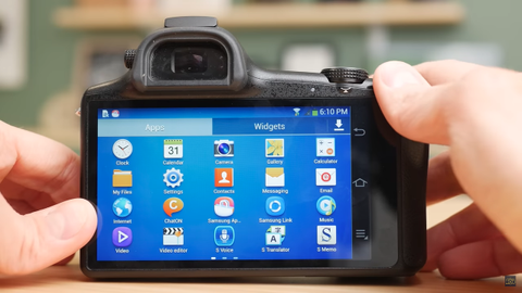 Cameras with apps? It nearly happened, before Google snapped up Android ...