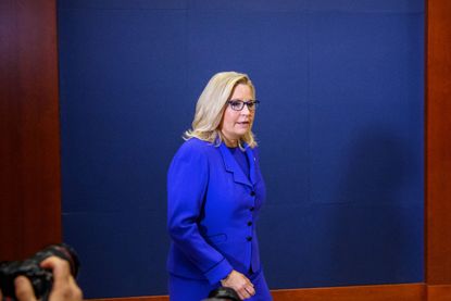 Liz Cheney speaks after her ouster
