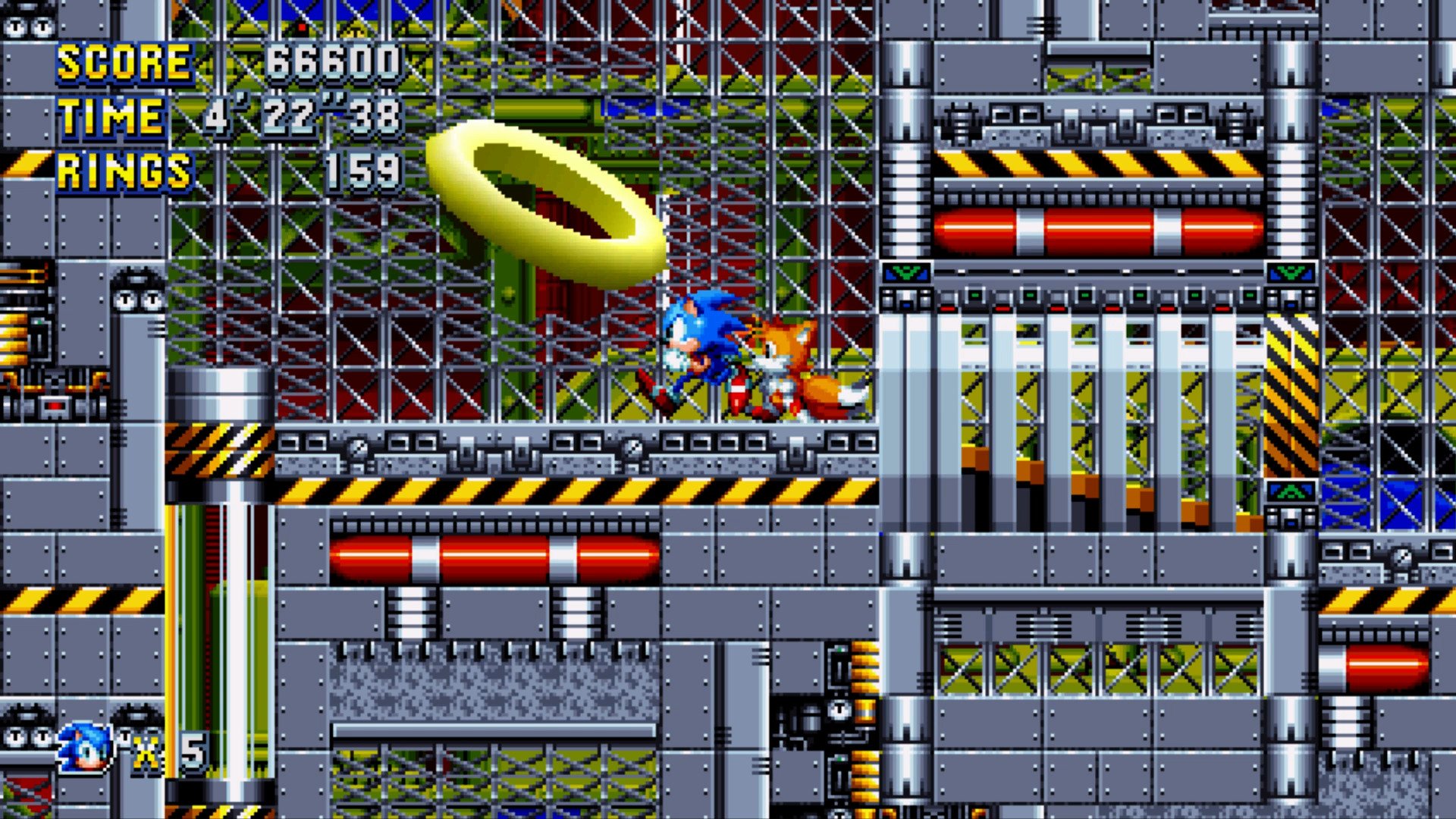 Sonic Mania stage intro
