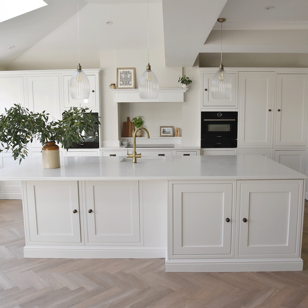 Interiors lover shares her gorgeous white kitchen extension | Ideal Home