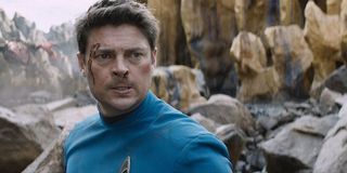 Karl Urban in Star Trek Beyond