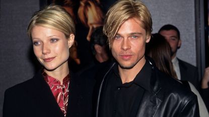 Various shots of Gwyneth Paltrow and Brad Pitt in the 1990s