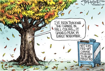 Political cartoon