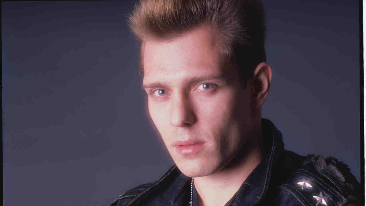 The Clash bassist Paul Simonon in 1984