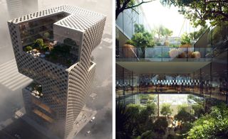 International architecture and brand design firm Snøhetta has won the competition to design Banque Libano Francaise (BLF) headquarters in Lebanon