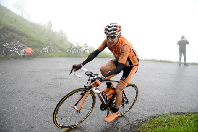 Igor Anton (Euskaltel Euskadi) during the third stage of the Tour de Suisse