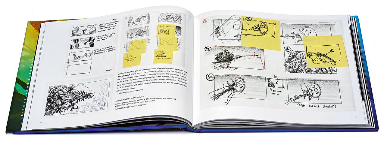 Even the roughest of sketches are included in this art book