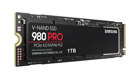 A photograph of the Samsung 980 Pro