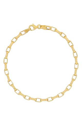 Men's 14k Gold Chain Link Bracelet