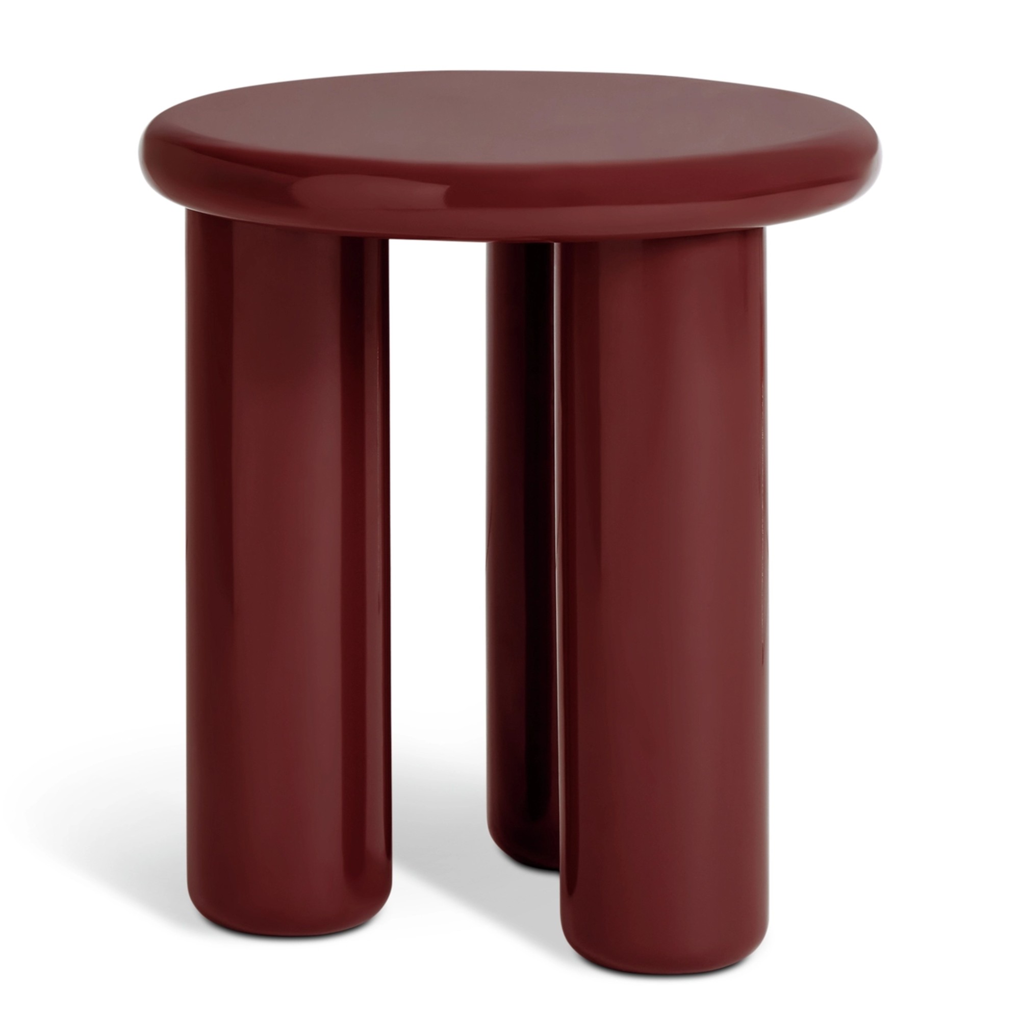 Habitat Totley Round Side Table - Red