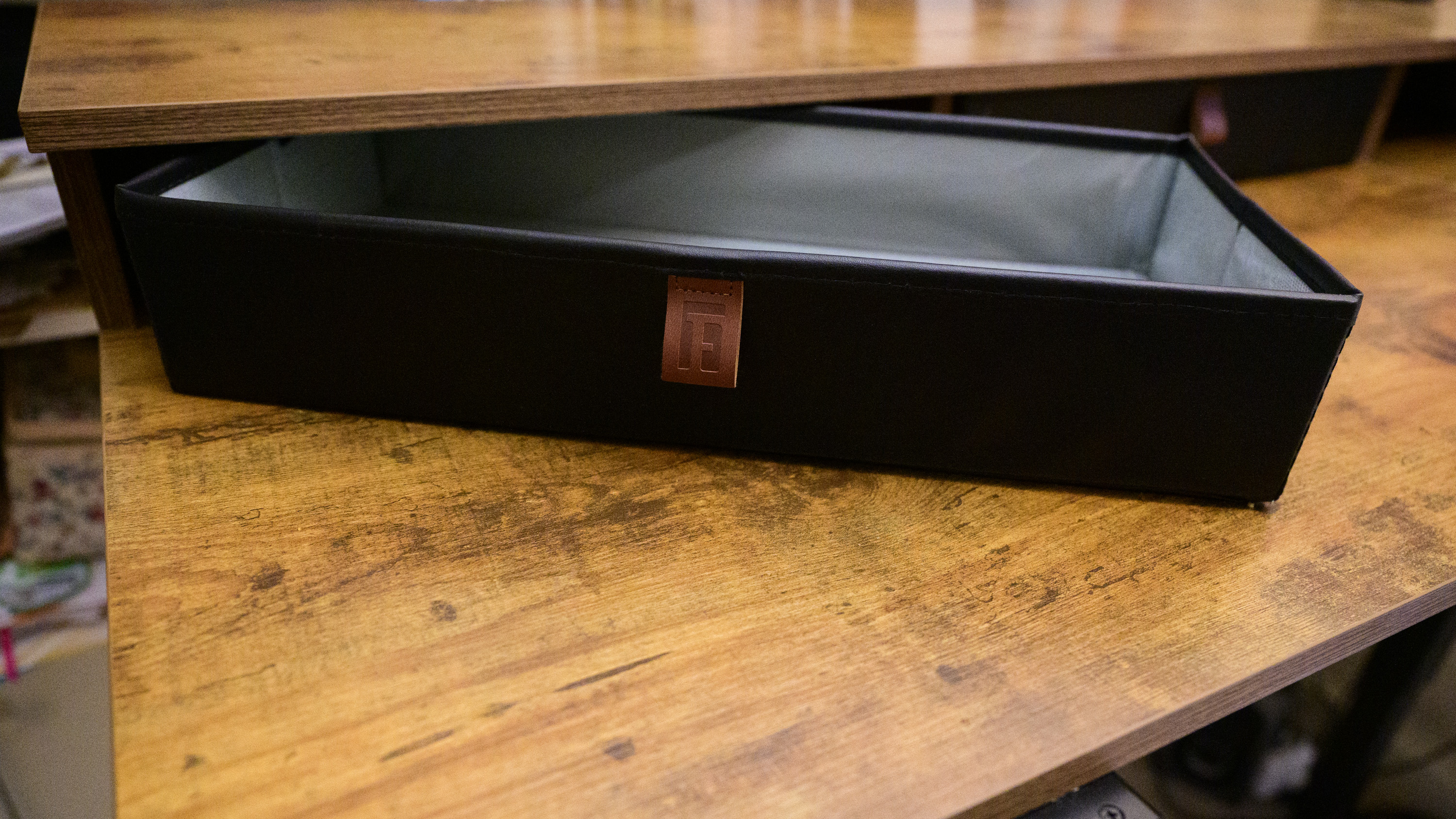 Fezibo Worland standing desk's storage drawer