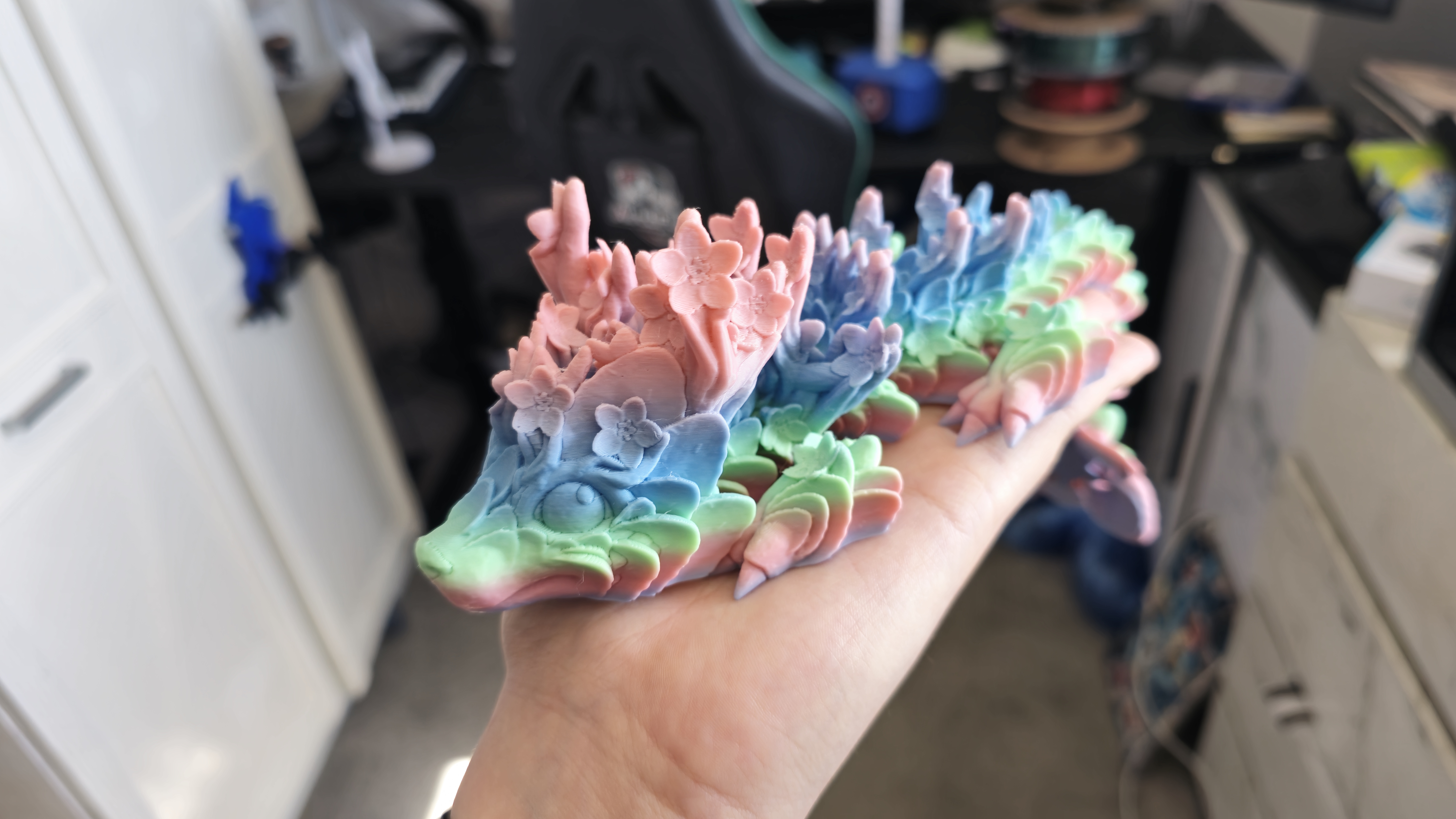 CinderWing 3D printed dragon